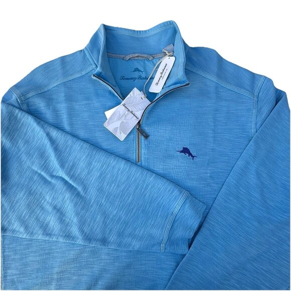 Tommy Bahama Other - Tommy Bahama Tobago Bay Half Zip Pullover Men’s 2XB Blue Sky